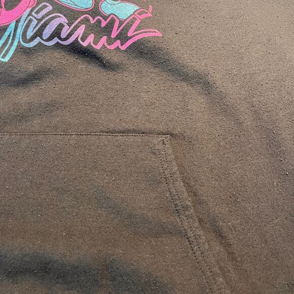 Disney x Junk Food Men’s Black Mickey and Minnie Miami Heat Hoodie XXL - Picture 7 of 9